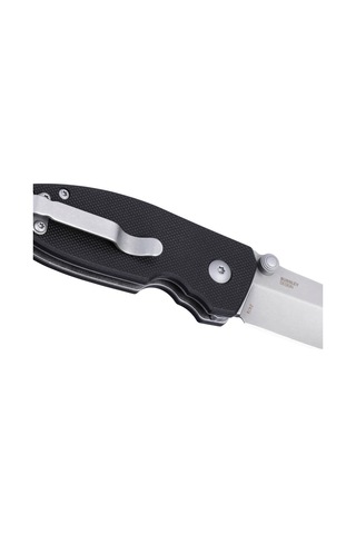 Crkt Squid Xm Button Lock G10 Black Kamp Çakı Siyah