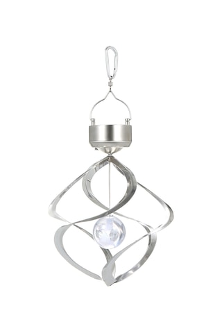 Xindoker Güneş Enerjili Dış Mekan Led Feneri, Rengarenk Spiral Çevren, Otomatik Açık-kapalı, Rüzgarla Döner, 8 Saat Süre Çalışır