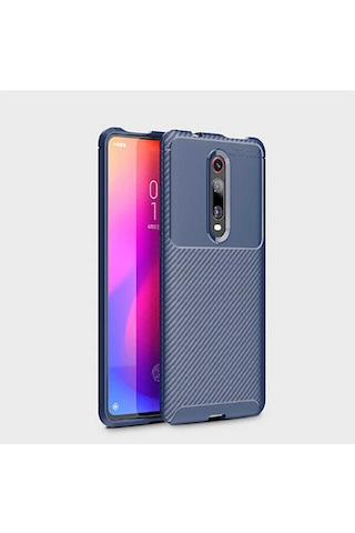 Xiaomi Mi 9t Kılıf Zore Negro Silikon Kapak Siyah