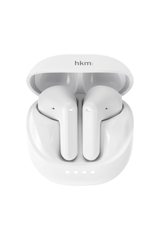 Tech Opus Bluetooth V5.4 Kablosuz Kulak Içi Tws Kulaklık Enc Destekli 4 Mikrofon Sistemi Beyaz Genel