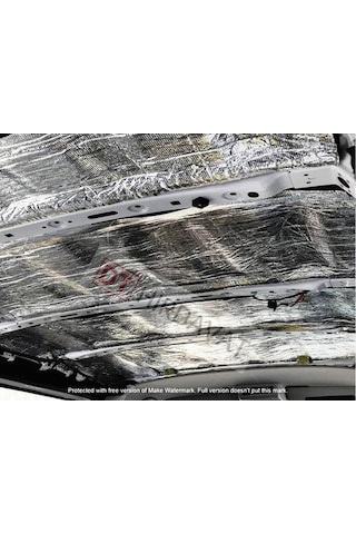 9Mm*50Cm*100Cm (0,50M2) Yapışkanlı Folyolu Araç Oto Ses Akustik (496628714)