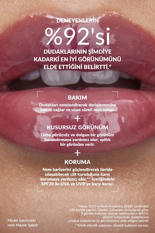 Avon Peptit Serum Lip Gloss Mauve Splash