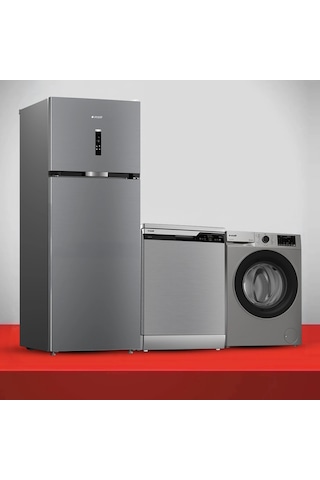 Arçelik 570508 EI - A 710 i Prestige Serisi - 10121 S Gri Prestij Çeyiz Evlilik Paketi