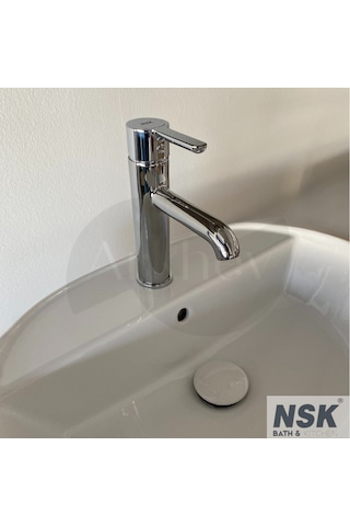 Nsk Özel Seri Lavabo Bataryası - Krom Arkhev0017 Parlak Krom