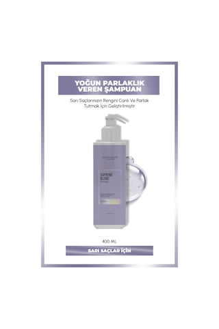 Lewel Mood Premium Supreme Blond Şampuan 400 ML