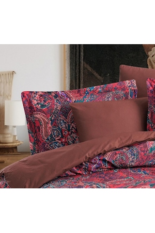 Herıtage Çift Kişilik Nevresim Takımı Harmoney Kırmızı