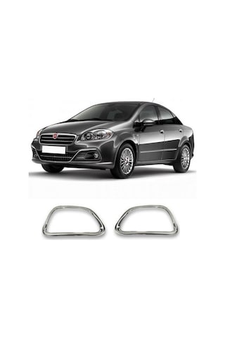 Fiat Linea Krom Sis Farı Çerçevesi 2 Parça 2013 ve Üzeri