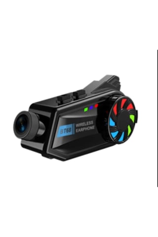 Vothoon Bt68 Motosiklet Bluetooth Kulaklık 1080p Kamera İntercom