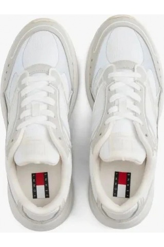 Tommy Jeans Arşiv '25 Kadın Sneaker En0en02856ybl Beyaz