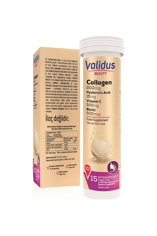 Collagen Beauty 15 Effervescent Tablets