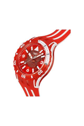 Swatch Sscu09r100 Lion's Mane Erkek Kol Saati Kırmızı