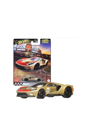 Hot Wheels Premium Boulevard '17 Ford Gt Gjt68 Jbl15 Çok Renkli