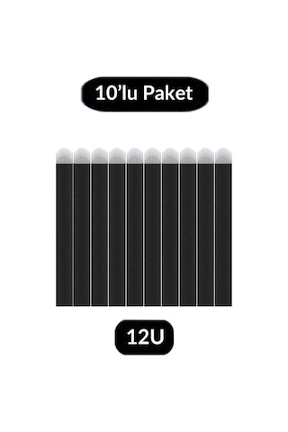 Ellea Nail Kalıcı Makyaj 12 Pin Microblading İğnesi 12U 10'Lu Pak