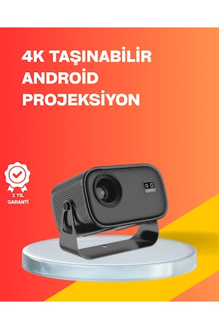 4000 Lümen Parlaklık Değerine Sahip Ev Ve Ofis Projektör