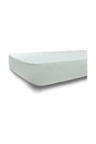 Pamuklu Sıvı Geçirmez Fitted 160x200 Cm Çift Kişilik Alez Beyaz