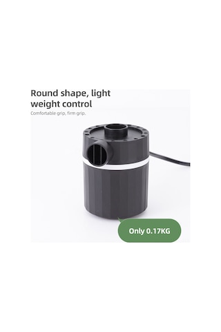 Wezone 35w 5000kpa Elektrikli Hava Pompa, Şişir/boşalt Fonksiyonu, 2 Uçlu, Yürüyen Havlu, Yüzme Çemberi, Havuz Yatağı İçin Taşınabilir Mini Pompa