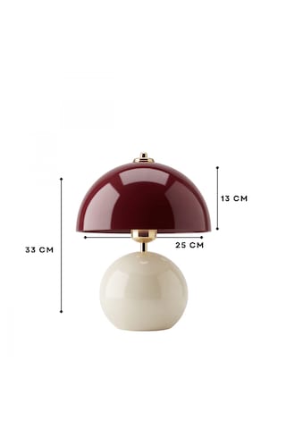 Homing Blush Modern Abajur Şarap Kırmızısı