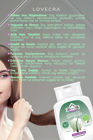 Sarımsak Özlü Şampuan Dökülme Karşıtı Saç Güçlendirici Besleyici Canlılık 290 Ml Tüm Saç Tipleri