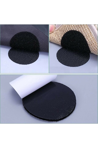 10 ADET Halı Kaydırmaz Yuvarlak Bant Çarşaf,örtü Kaymasını Önleyi