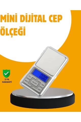 Taşınabilir Dijital Cep Terazisi 5 Ölçüm Birimli Diğer