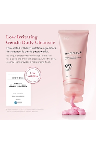 Medıcube Pdrn Pink Niacinamide Whip Cleanser 120g Pdrn Ve Niasinamid İçeren Yüz Temizleme Köpüğü Kbeautyflashsale