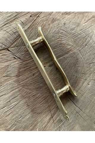 Dmr Kapı Çekme Kolu Gold Sarı Dekoratif Pirinç Kapı Kulpu 23cm