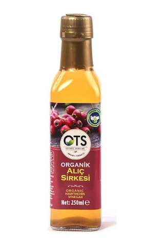Ots Organik Alıç Sirkesi Cam 250 ML