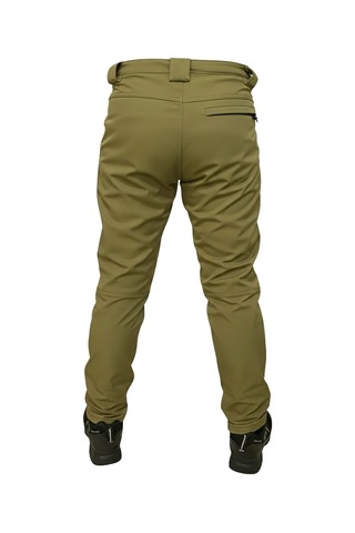 Mysia Outdoor Açık Haki Soft Shell Pantolon İçi Polarlı Haki