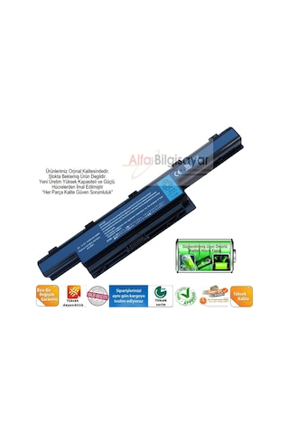 Alfabilgisayar Acer Uyumlu Aspire E1-571G-53234G50Mnks Batarya Güçlü Güvenli A+++ Pil