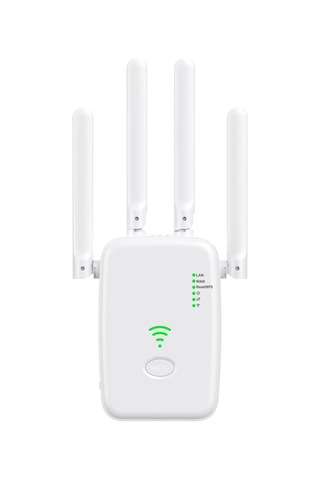 Sones Urant U11 300mbps 2.4g Kablosuz Tekrarlayıcı Wifi Sinyal Amplifikatörü Wps Hızlı Ayar Desteği Ab Fişi Beyaz