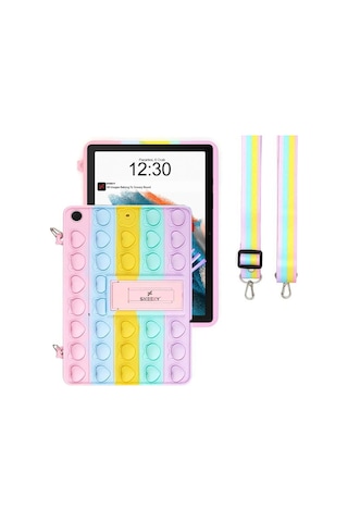 Samsung Galaxy Tab A Sm-t510/515 10.1 İnç Tam Uyumlu Glow Desenli