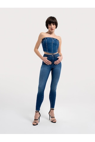 LOFT Natalie Skinny Fit Kadın Pantolon Lf2036153 Q1.v1 Denim
