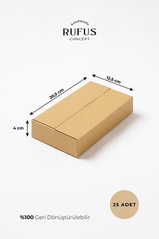 20,5x12,5x4cm Kraft Koli 25 Adet Diğer 20,5x12,5x4cm Kraft Koli 25 Adet Diğer