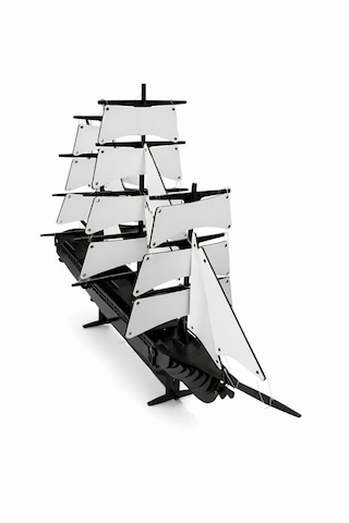 Ahşap Yelkenli Gemi Maketi - 3d Puzzle