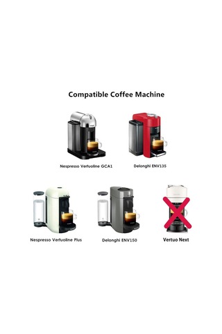 Beyaz İ Cafilas Nvcg3 Yeniden Kullanılabilir Kahve Kapsülü Gıda Sınıfı Pp Doldurulabi Bardak Baklalar Kahve Makinesi Aks. 56600466