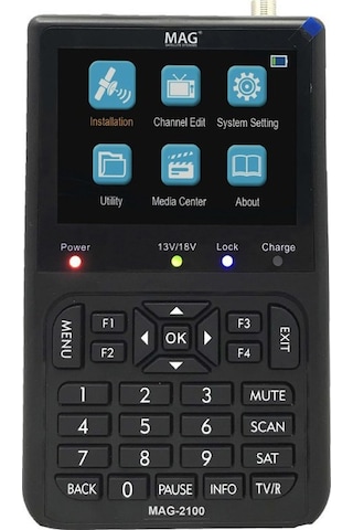 Mag Mag-2100 3.5" Görüntülü Hd Uydu Bulucu