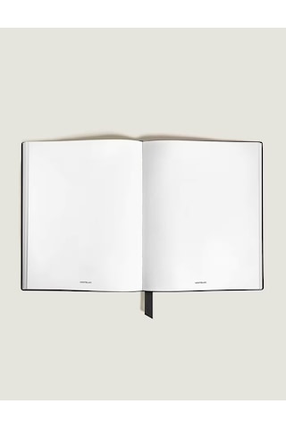 Montblanc Saffiano Deri Siyah Büyük Boy Defter 134733