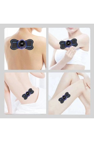 Xindoker Minik Boyutlu Boyun Masaj Cihazı, Mikroakım Teknolojisi, 8 Mod 19 Seviye, Şarjlı, Uzaktan Kumandalı, Ev Kullanıma Uygun, Kol Ve Boyun İçin Çok Renkli