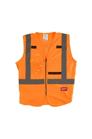 Milwaukee Yüksek Görünürlüklü Yelek Turuncu L/xl 4932471893 Turuncu