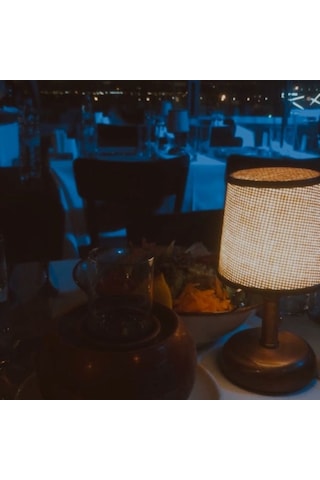 Riolight Bakır11 Eskitme Retro,rustik,vintage Ledli Pilli Abajur