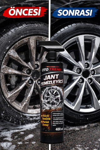 Ototrend Oto Trend Motor Ve Jant Temizleyici Sprey 400 Ml Güçlü Temizlik, Parlak Sonuç, Oto Bakım Ürünü