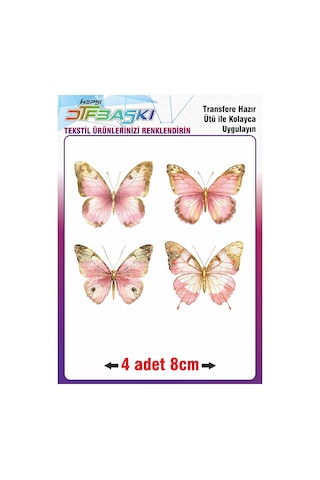 Ütü İle Yapışan Tekstil Transfer Baskı 2222