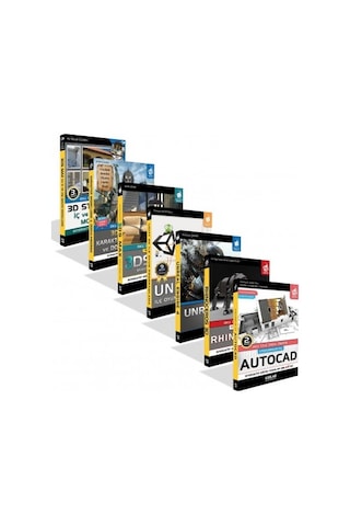 Seti 2 3D Modelleme ve Animasyon-7 Kitap Takım- Kodlab