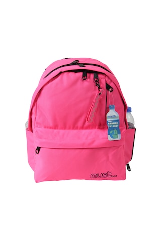 Must 584600 Pink-- Çift Cepli İlkokul Sırt Çantası-pembe Çok Renkli