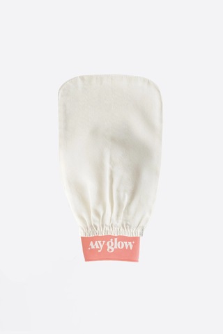 1 Adet Ekru Banyo Duş Kesesi Peeling Eldiveni %100 Floş Ipek Kadı