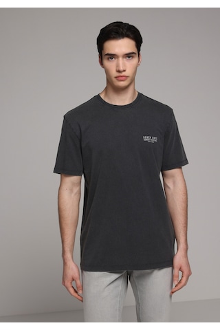 Colin's Colins Regular Fit Yuvarlak Yaka Düz Erkek Antrasit Kısa Kol Tişört Cl1080506 Q1.v1 Ant