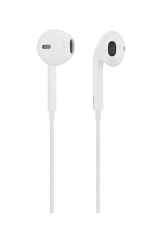 Asonic As-xk100 Beyaz Lightning Konnektörlü Bluetooth Kablolu Kulak İçi Mikrofonlu Kulaklık As-xk100