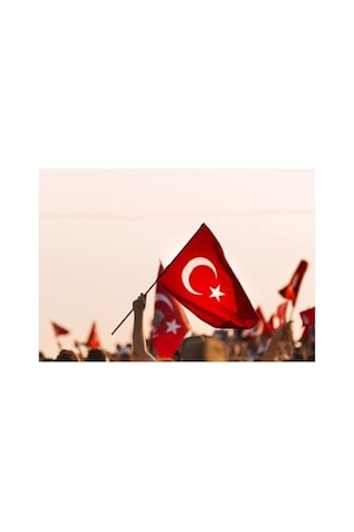 Çift Taraflı Türk Bayrağı, 100x150 Cm Ölçüler 1000 x 1500 CM