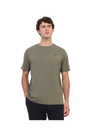 Lumberjack Kısa Kol T-shirt Erkek Haki Mb Ct102 C Nk T-sh