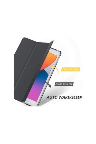 Apple Uyumlu iPad, 8. Ve 9. Nesil 2020 /2021 10.2" Tablet Flip Smart Standlı Akıllı Kılıf Smart Cover